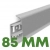 Плинтуса 85 мм